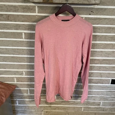Scotch and Soda Cotton Cashmere Blend Crewneck Sweater size L Pink - Image 1 of 4