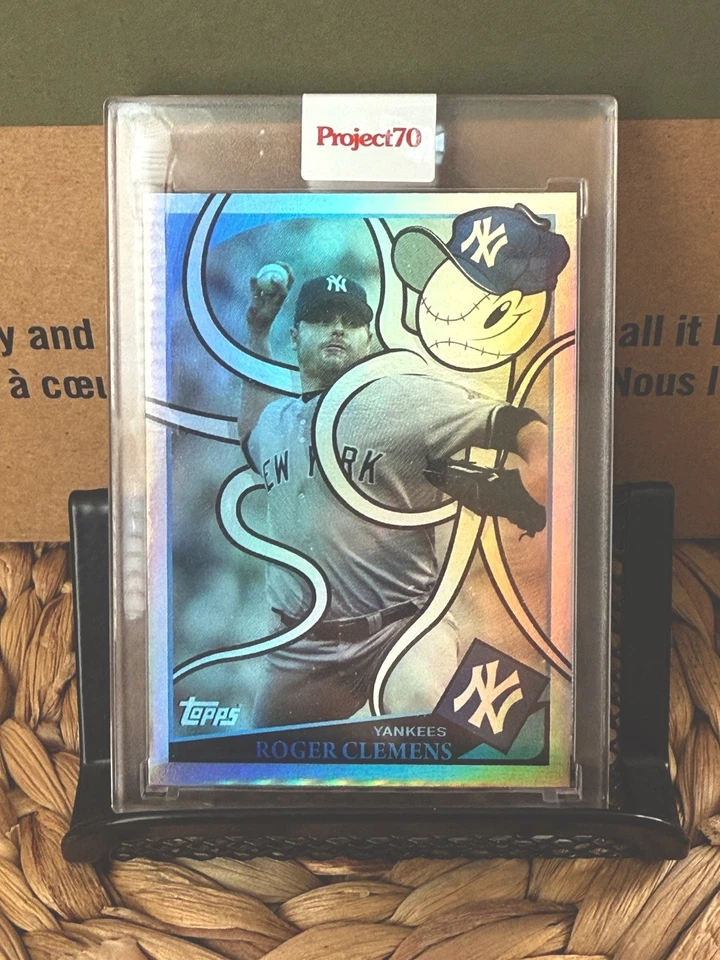 2021 Topps Project 70 Roger Clemens #36 Rainbow Foil 39/70 PRICE IS OBO - Image 1 of 2