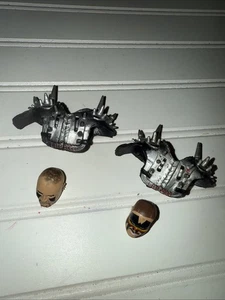 1998 Jakks WWF LOD 2000 Hawk Head With Shoulder Spikes And Headbanger Head WWE - Bild 1 von 8