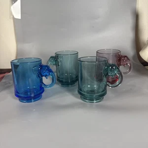 Imperial Glas Nixon Agnew Glas Elefant Tassen 1969, 1970 und 2 Are73 - Bild 1 von 10