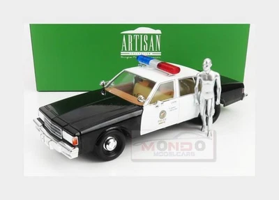 1:18 GREENLIGHT Chevrolet Caprice Police 1987 Terminator 2 Movie 1991 GREEN19105 - Immagine 1 di 2