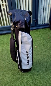john letters 4 Way golf bag Rain Cover & Shoulder Strap Ivgc - Picture 1 of 12