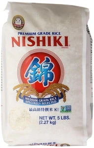 Nishiki riso a grani medi Kosher non OGM 80 oz - Foto 1 di 6