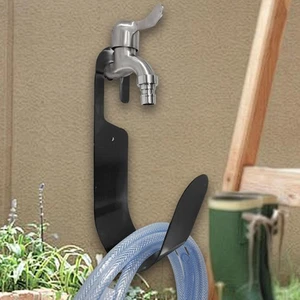Garden Hose Hanger Wall Mount Convenient Portable Garage Storage Organizer - Picture 1 of 6