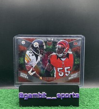 2017 Panini Vertex Nemeses Antonio Brown Vontaze Burfict #NM20