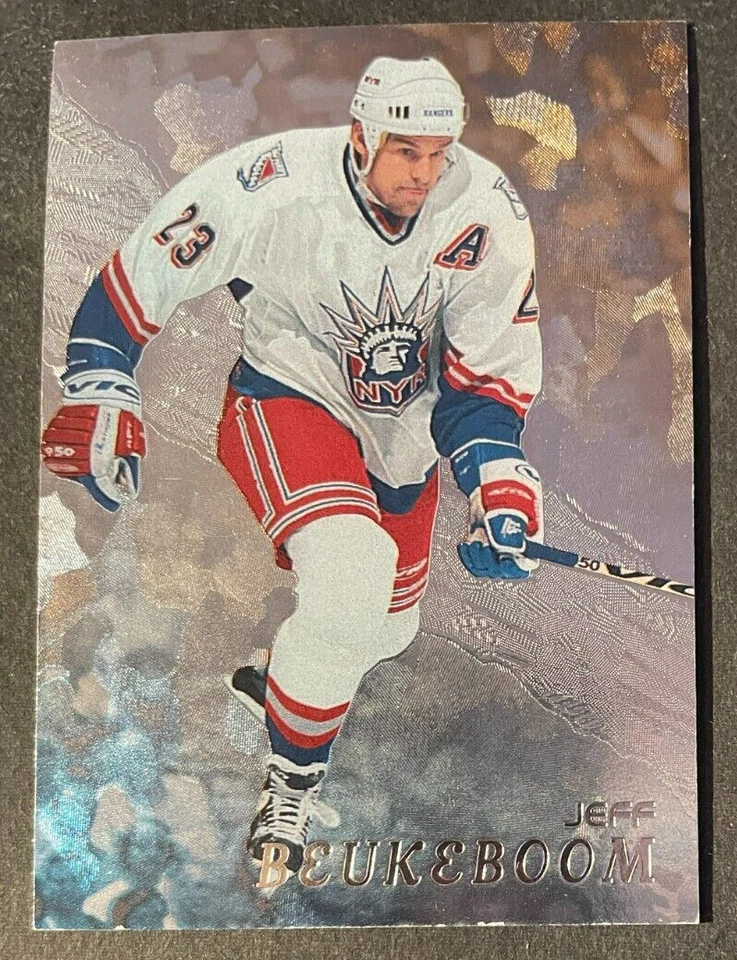 Jeff BEUKEBOOM 1998-99 In The Game Be A Player #242 New York Rangers - Image 1 of 2