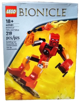 LEGO BIONICLE 40581 BIONICLE Tahu y Takua Exclusivo Set Caja Nuevo en Caja Foto 1 de 4
