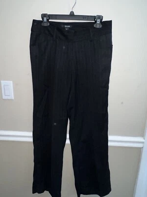 Woman’s Bogari dress Pants Sz 10 New Black White Stripped - Image 1 of 4
