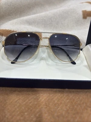 Gafas de sol FRED Force 10 Paris America Cup doradas plateadas vintage aviadores Foto 1 de 4