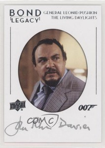 2019 James Bond Collection John Rhys-Davies General Leonid Pushkin as Auto 4et