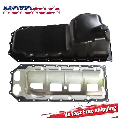 Engine Oil Pan with Lower Gasket Set for Dodge Ram 1500 2500 3500 5.7L Foto 1 de 4