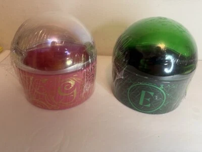 ЛОТ ИЗ 2 Злых Хрустальных Шариков - Зеленый Глинда + Розовый Мишень Elphaba Bullseye НОВЫЙ - Изображение 1 из 4