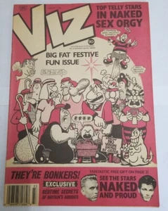 UK Comics Viz Magazine Number 33 Dec 1988 Jan 1989  Adult Humour British . - Picture 1 of 3