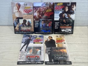 1998 Johnny Lightning James Bond 007 Lot Of 5 Cars NEW