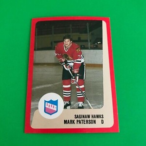 1988-89 ProCards Hockey - Mark Paterson - Saginaw Hawks IHL (NM)