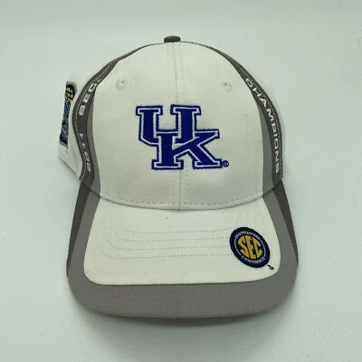 Gorra Kentucky Wildcats para hombre 2011 campeones de la SEC baloncesto con correa ajustable Foto 1 de 4