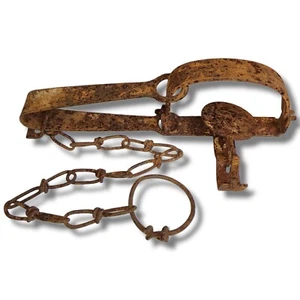 Antique/Vintage Oneida Victor small animal trap. 4.5 inch jaw - Picture 1 of 7