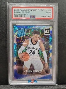 2017 Panini Donruss Optic Dillon Brooks Premium Box /249 Rated Rookie #152 PSA 9 - Picture 1 of 2
