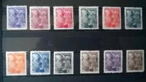 SPAIN 1939. GENERAL FRANCO. FULL SET. MH* - Picture 1 of 1