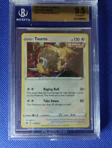 2021 Pokemon Sword & Shield Chilling Reign Tauros Holo  BGS 9.5 *NorthernRoute* - Imagen 1 de 1