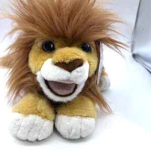 Vintage König der Löwen Mufasa Handpuppe brüllt neu mit Etikett getestet funktioniert - Bild 1 von 13