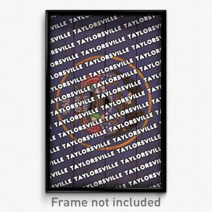 Taylorsville Utah Poster (UT City Souvenir 11x17 Town Print) - Picture 1 of 1