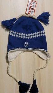 Zephyr Alpine Quaste Strick Beanie Mütze Ohrenklappen South Dakota Jackrabbits Neu mit Etikett - Bild 1 von 6
