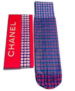 Chanel Paris Pink Blue Women’s Ankle Socks - Picture 1 of 3