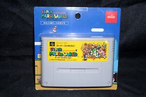 NEUF Nintendo Super Mario World Memo Notepad cartouche Super Famicom SNES