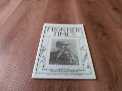 VINTAGE  1933 JUNE FRONTIER TIMES MONTHLY MAGAZINE PUBLISHED BANDERA TEXAS - Image 1 of 4