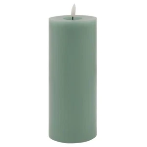 Luxe Collection Melt Effect 3.5x9 Sage LED Wax Candle SAGE WAX Gifts & Accessori - Picture 1 of 2