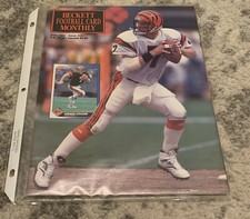 Beckett Football Card Monthly Magazine #15 June 1991Boomer Esiason Bengals