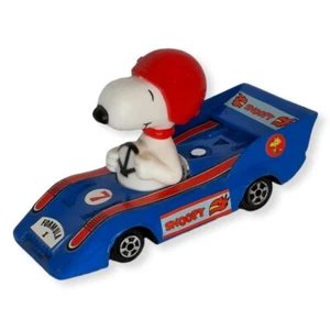 Aviva Peanuts 1966 Diecast Snoopy Racer 1960s Formula One Dog Race Car Gift VTG. - Picture 1 of 7