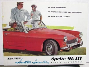 1964 New Austin Healey Sprite Mk III Sales Brochure - Picture 1 of 7