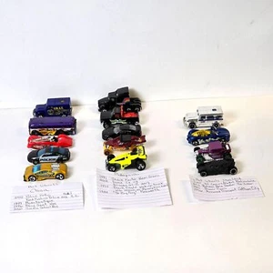 Hot Wheels Fahrzeuge 1977-2008 Made in Malaysia Thailand und China 14 verschiedene - Bild 1 von 10