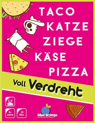Spiel Taco Katze Ziege Käse Pizza : Voll Verdreht Erweiterung (blue orange) NEU - Bild 1 von 4