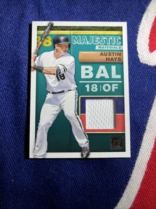 Panini Donruss 2019 - Majestic Materials Austin Hays #MM-AH (MEM) - Imagen 1 de 3