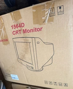crt monitor gaming 1564D BRAND NEW 13in Super vega color monitor - Picture 1 of 2