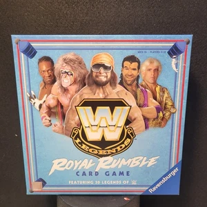 WWE WWF Legends Royal Rumble Card Game 30 Legend Stars Ravensburger NEW SEALED - Picture 1 of 12