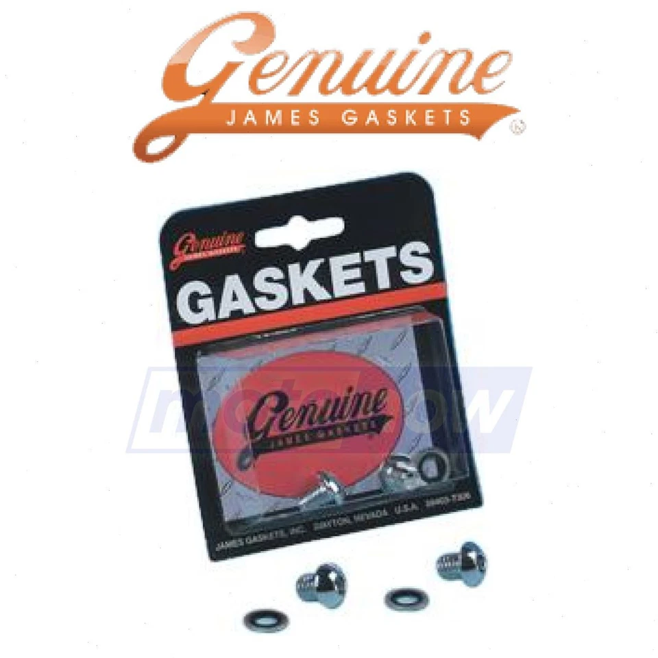 James Gasket Fork Drain Screw Kit for 2001-2006 Harley Davidson FXSTBI Night zb - Image 1 of 4