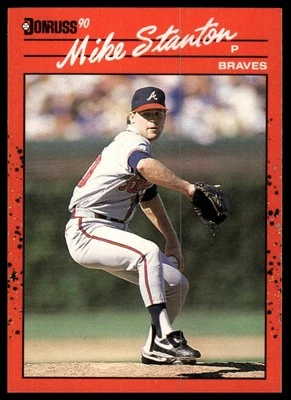 1990 Donruss #508 Mike Stanton RC - Image 1 of 2