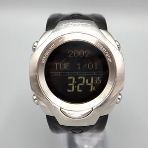 NIXON Change The Delta PU Digital Watch Stainless Steel Black Strap New Battery - Picture 1 of 15