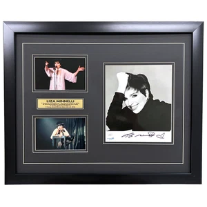 Liza Minnelli Autographed 8x10 Photo JSA Framed Music Singer Signed - Picture 1 of 6