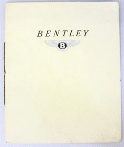 BENTLEY MK VI Car Sales Brochure Aug 1949 4 1/4 Ltr Silent Sports Car - Picture 1 of 7