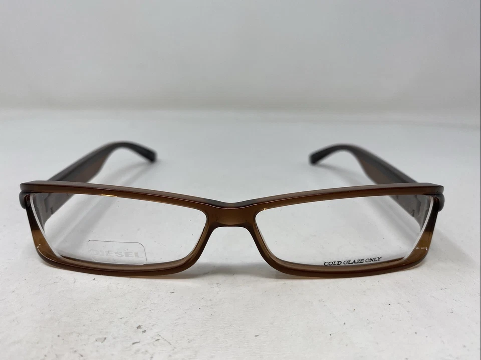 Armação de óculos Diesel DV 0111 V0N 54-12-135 marrom plástico aro completo +N41 - Imagem 1 de 4