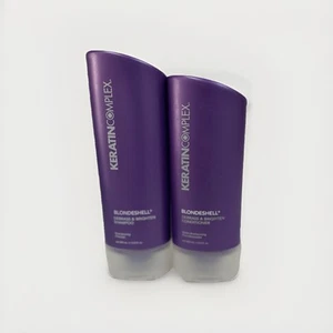 Keratin Complex Blondeshell Debrass Purple Shampoo & Conditioner 13.5 oz NEW! - Picture 1 of 2