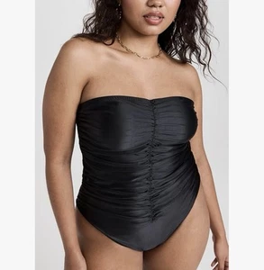 Good American Strapless Ruched One Piece Sz XXL NWT Retail: $99 - Picture 1 of 8