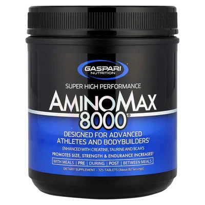 AminoMax 8000®, 325 Tablets - Image 1 of 2