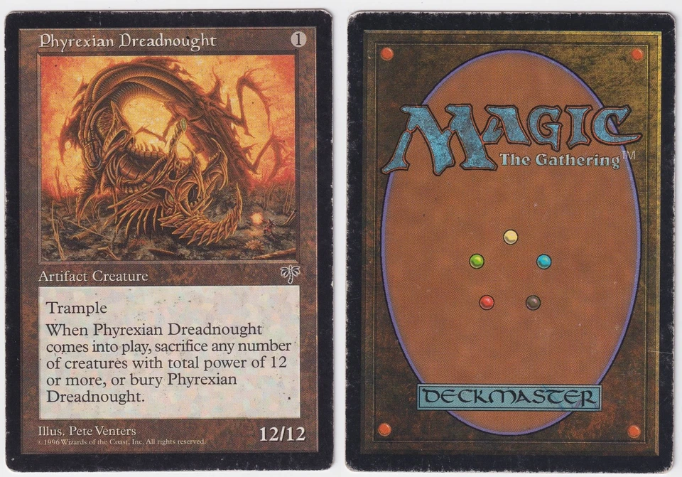 Phyrexian Dreadnought #1 -Mirage - HP - MTG - Free Shipping. - Image 1 of 1