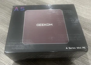 GEEKOM A5 Mini PC, AMD Ryzen 5 7430U, 16GB DDR4 RAM, 512GB SSD, Windows 11 Pro - Bild 1 von 6